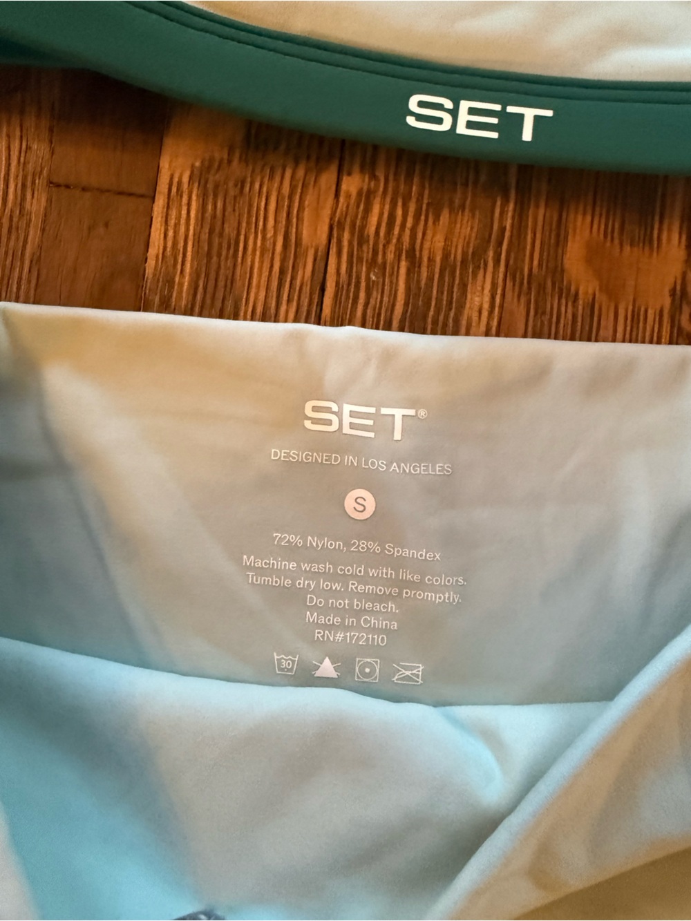 SET Active Scoop Bra and Shorts Set - Picture 2 of 5